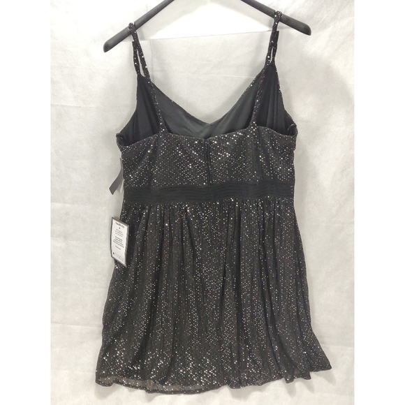 NWT City Studios Trendy Plus Size  24W Metallic Fi - Picture 6 of 8